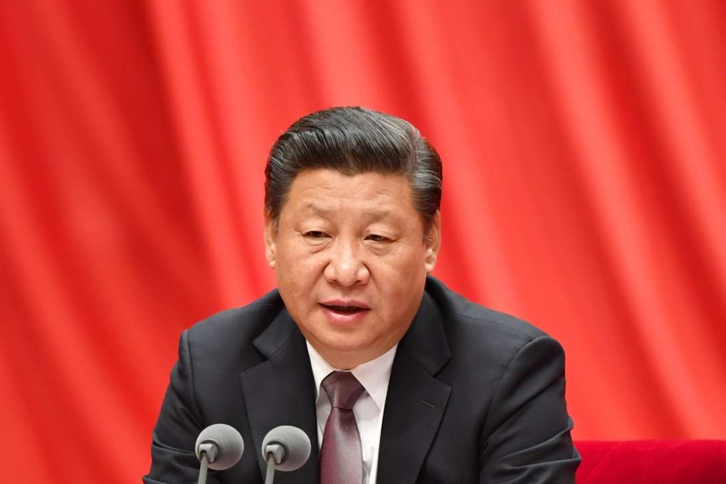 President Xi Jinping speaks at the seventh plenary session of the 18th Communist Party of China Central Commission for Discipline Inspection on Friday. Photo: Xinhua