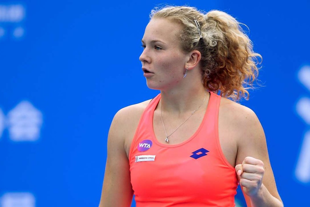 Katerina Siniakova of the Czech Republic. Photo: AFP