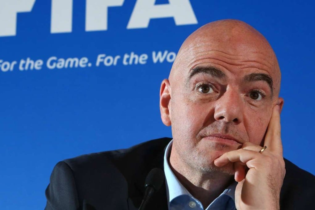 Fifa president Gianni Infantino hopes the 2026 World Cup will feature 48 nations. Photo: AFP
