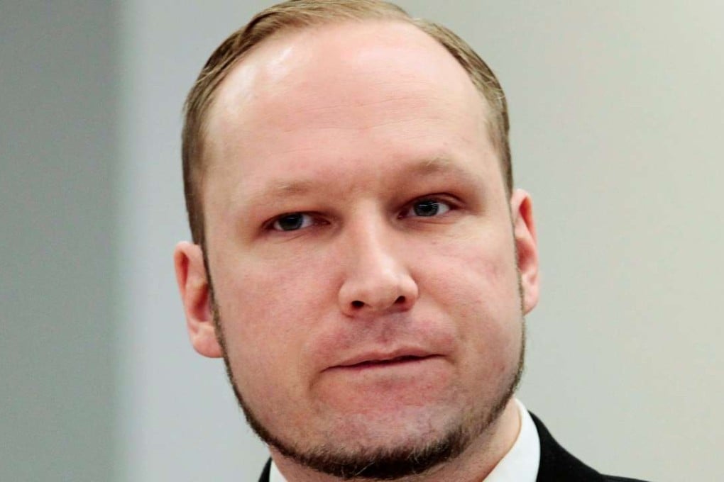 Norwegian mass killer Anders Behring Breivik. Photo: Reuters
