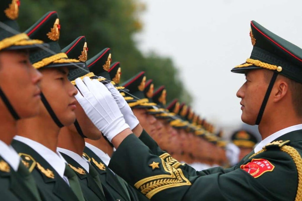 Rank is to become the main indicator of a PLA officer’s capability and status. Photo: Simon Song
