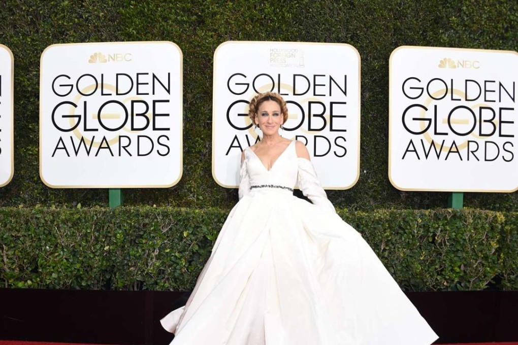 Actress Sarah Jessica Parker’s dress was all volume and little chic. Photo: AFP