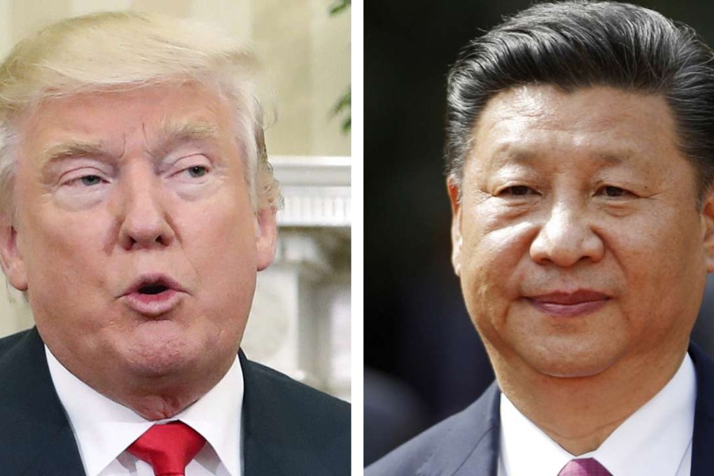 Donald Trump or his administration may have trouble answering the blatant contradiction of wanting President Xi Jinping’s China to “help with North Korea” while blockading Chinese exports to the US. Photo: AP