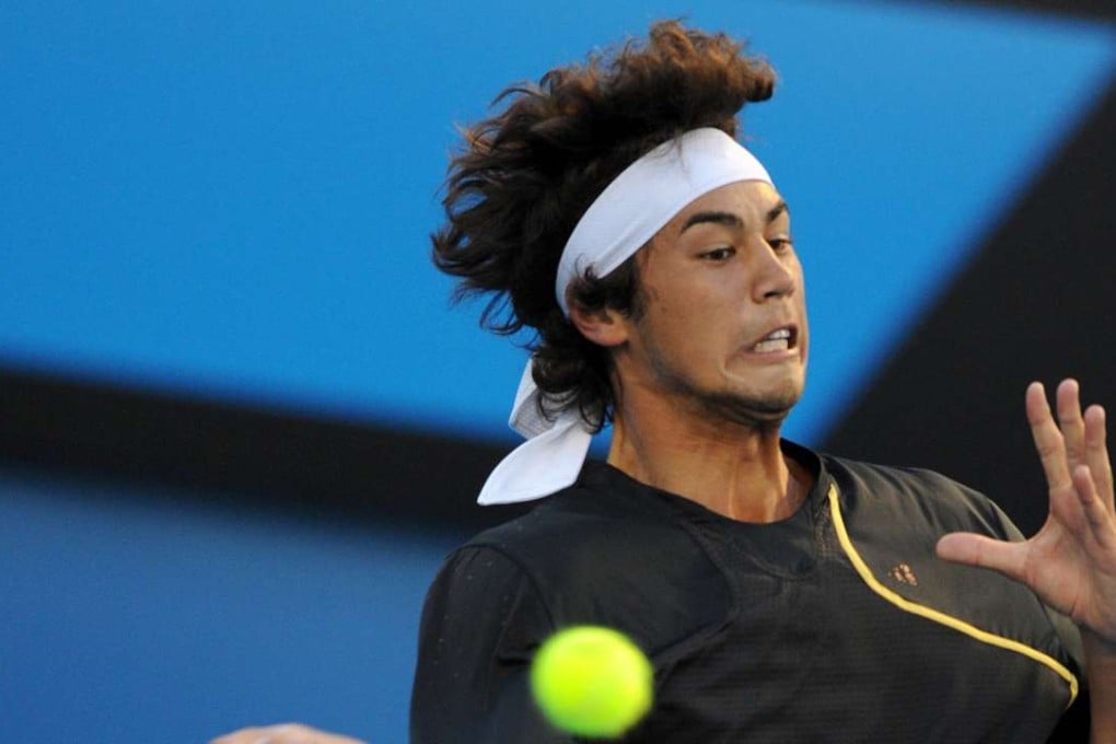 Australian tennis player Nick Lindahl has been banned from playing for seven years after being found guilty of match-fixing. Photo: AFP