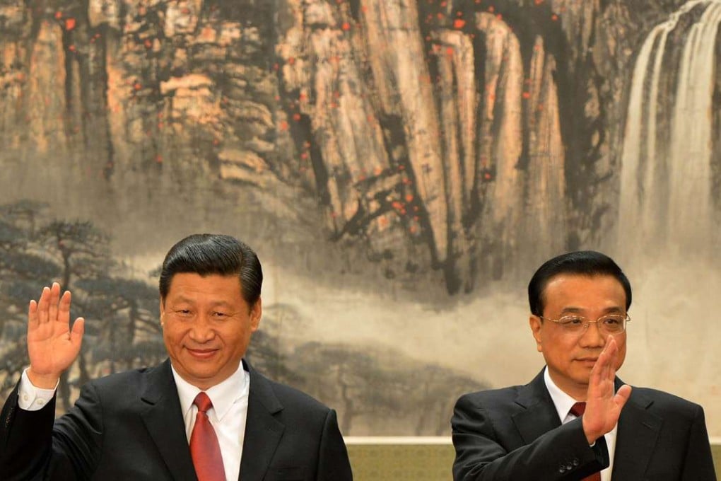 President Xi Jinping (left), with Premier Li Keqiang, has waged a successful fight against corruption in that SOE managers’ conspicuous consumption has fallen. Photo: AFP
