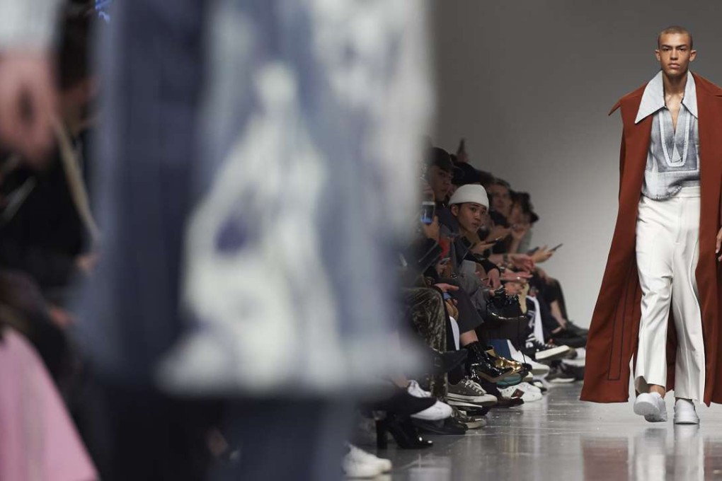 The XimonLee catwalk show at London Fashion Week Men. Photo: AFP