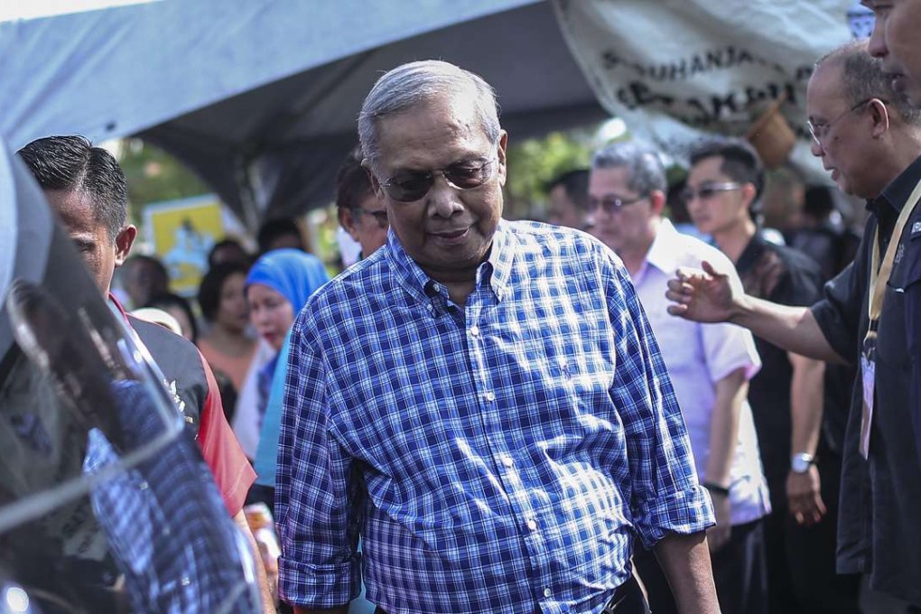 Sarawak Chief Minister Adenan Satem in May this year. Photo: EPA