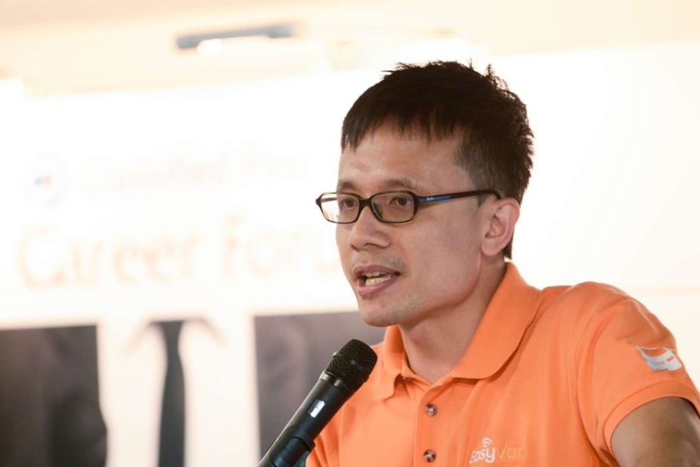 Lalamove chief executive Shing Chow says the company plans to operate in 60 more cities by the end of the year. Photo: SCMP Handout