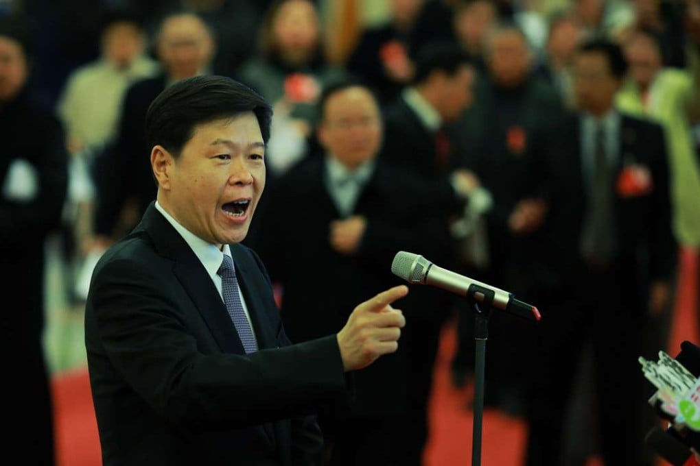 China initially completed its VAT reform on May 1 bringing four industries under the new system. Wang Jun, head of the State Administration of Taxation on March 13, 2016. Photo: Xinhua