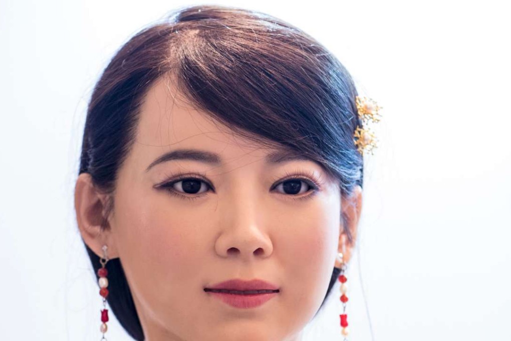 University of Science and Technology of China’s humanoid robot Jia Jia could herald a future of cyborg labour in China. Photo: AFP