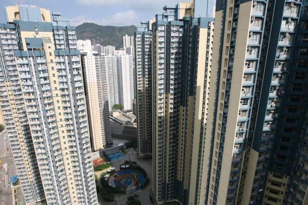 The fire at Kwai Chung Estate struck Hop Kwai House, a block in the public housing development. Photo: Sam Tsang