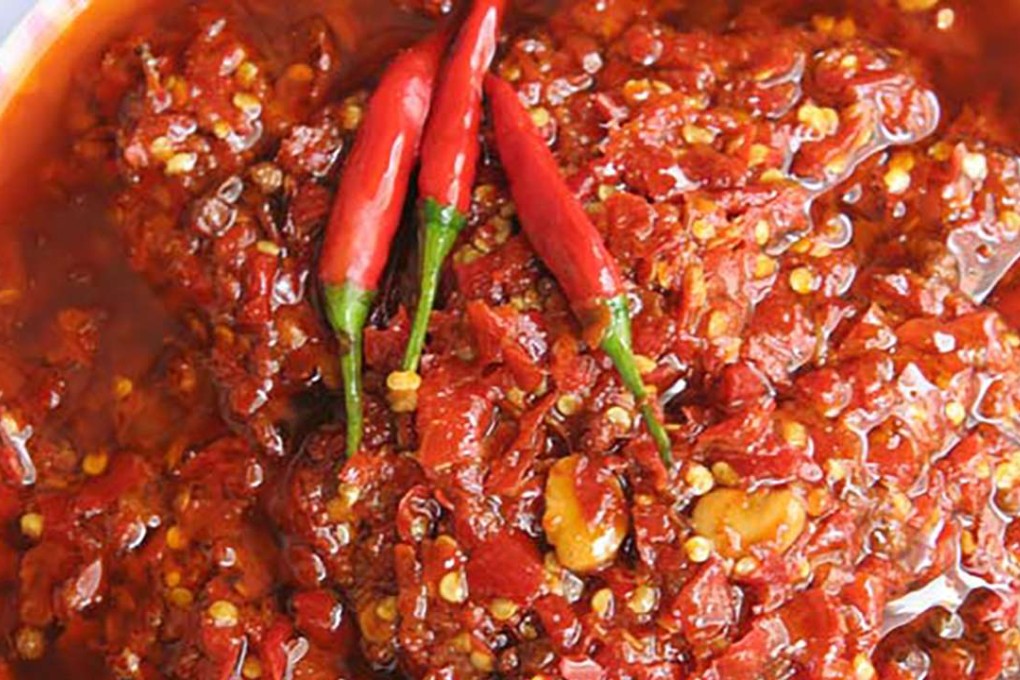 A bowl of chilli bean paste. Photo: Handout