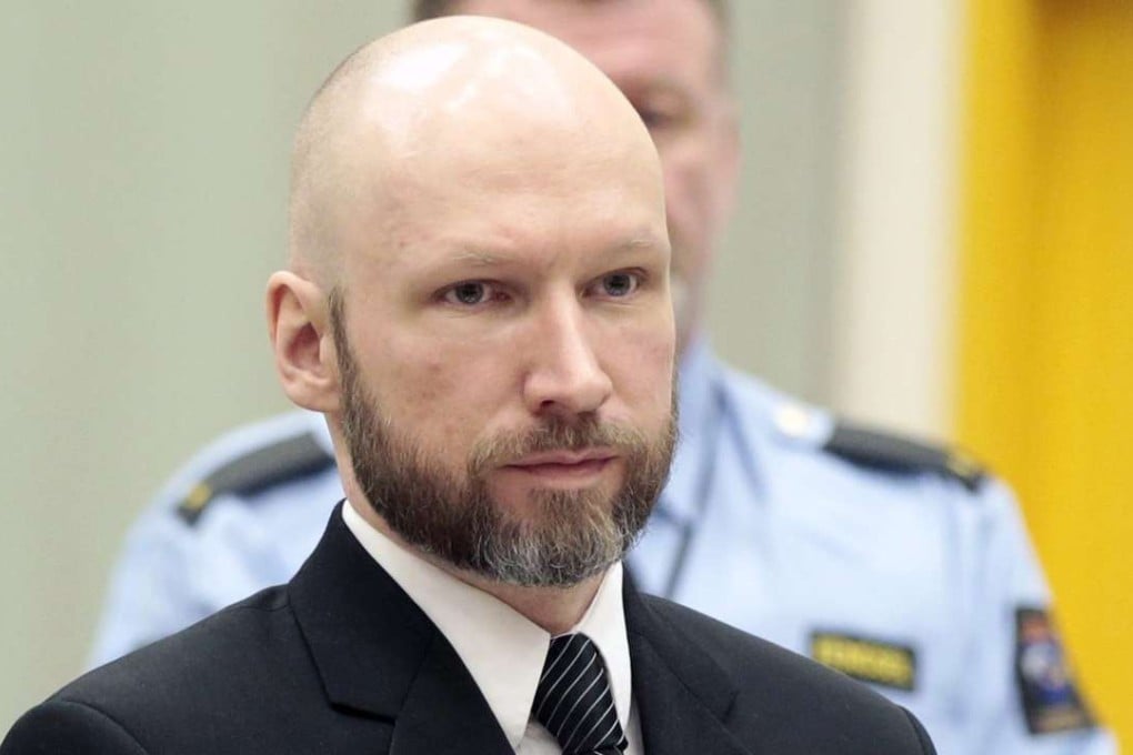 In 2011, Breivikat tracked and gunned down 69 people, most of them teenagers, at a Labour Party youth camp. Photo: EPA