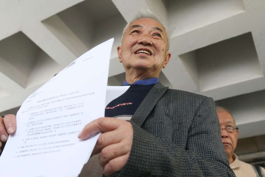 Kwok Cheuk-kin filed his judicial review application in November against Leung and a number of Legislative Council members after the administration has taken took legal action against Baggio Leung and Yau Wai-ching. Photo: K. Y. Cheng