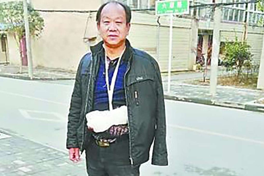 Wang Laizi is modest about his efforts to save two strangers. ‘Anyone would have acted like me in the same situation,’ he says. Photo: Handout
