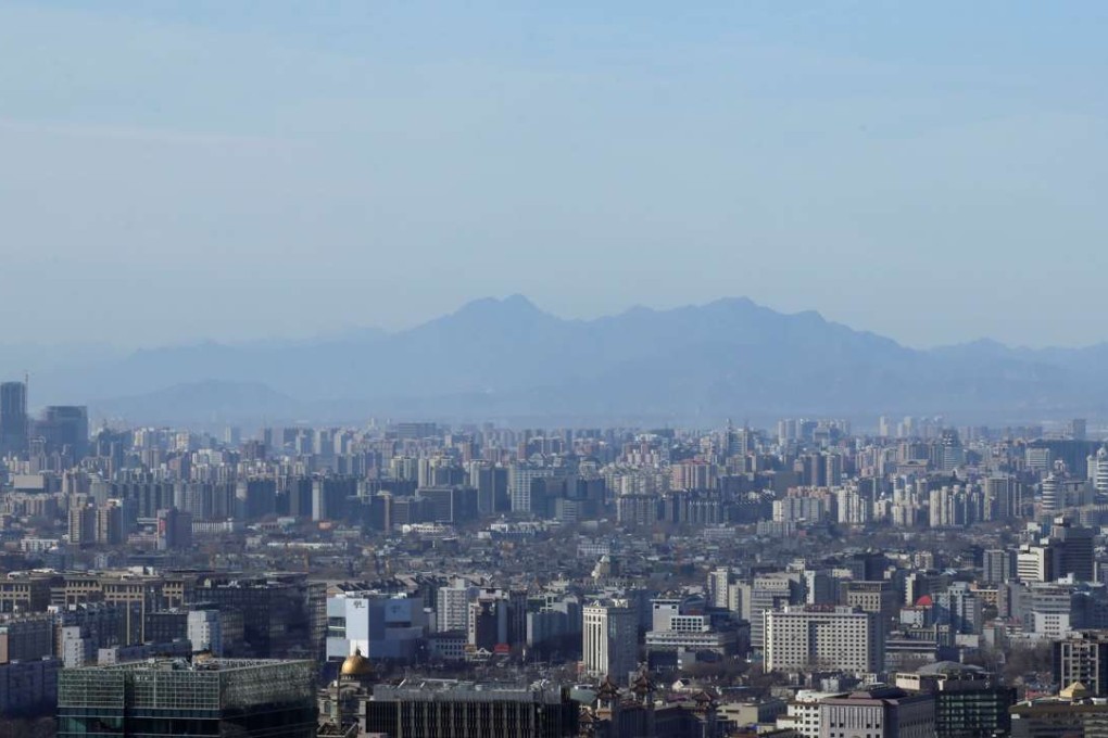 Investors in Zhihu’s latest fundraising round include Tencent, among other venture capital firms. Beijing's skyline on January 10, 2017. Photo: Reuters
