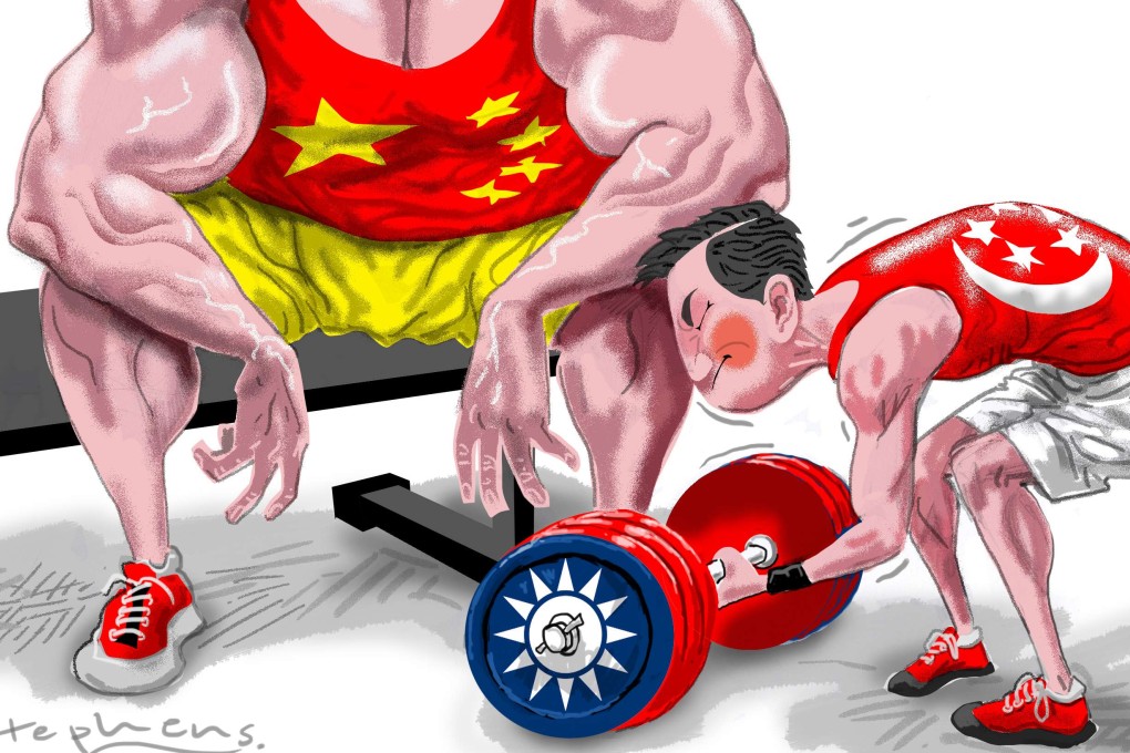 William Zheng says the city state’s recent troubles with Beijing – over issues including the South China Sea and Taiwan – reflect the story of a world power coming into its own