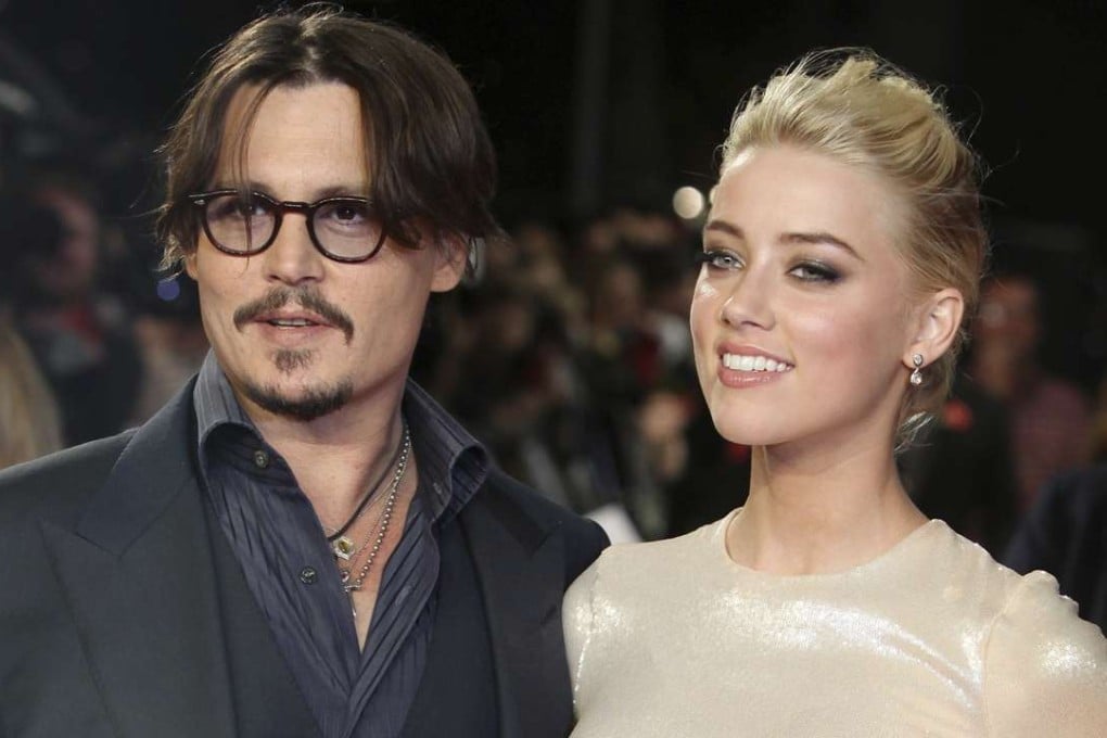 Johnny Depp and Amber Heard in 2011. Photo: AP