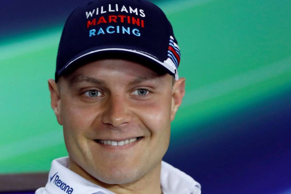 Valtteri Bottas is heading to Mercedes to join Lewis Hamilton for the 2017 Formula One season. Photo: Reuters
