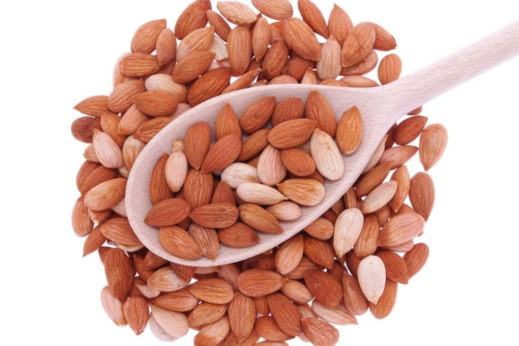 Apricot kernels.