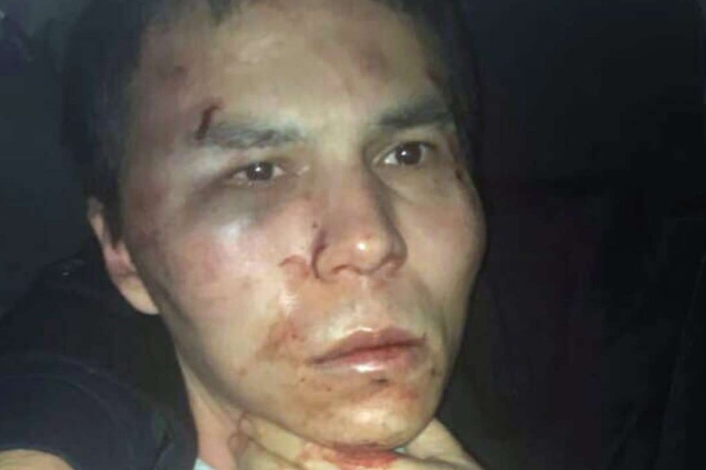 A handout photo released by the Turkish police allegedly shows the main suspect of the Reina nightclub shooting, Abdulkadir Masharipov, after he was arrested early on Tuesday. Photo: EPA