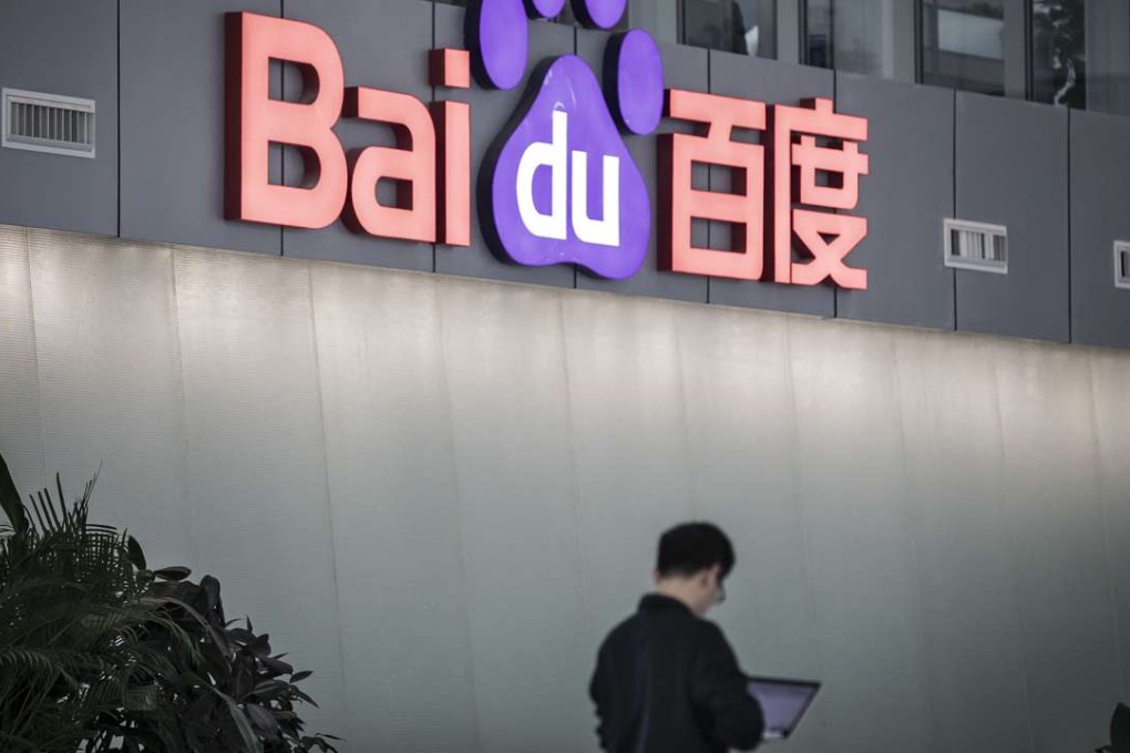 Baidu has been ramping up its effort on AI as the company sees the technology as the infrastructure for a ride range of industries from cars automobile to marketing. Photo: Bloomberg
