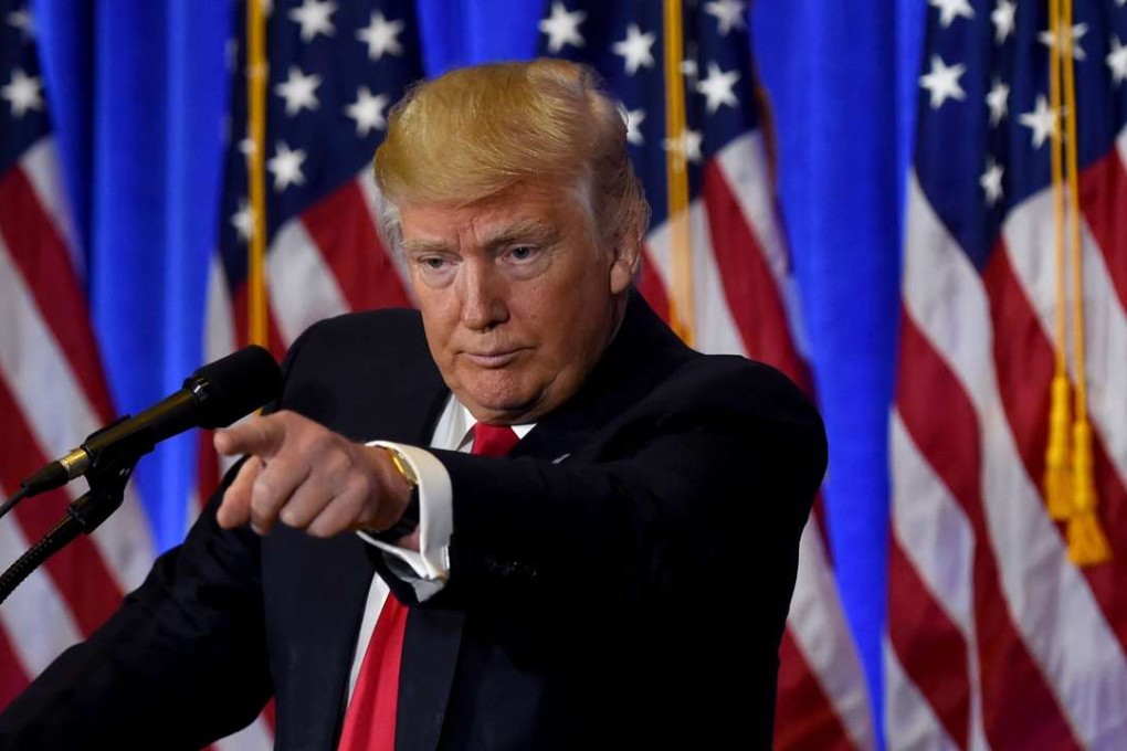 US President-elect Donald Trump has labelled China a currency manipulator and perpetrator of unfair trade practices, and threatened retaliation including steep import tariffs. But if the posturing becomes reality, the heat is likely to be on his own administration instead. Photo: AFP