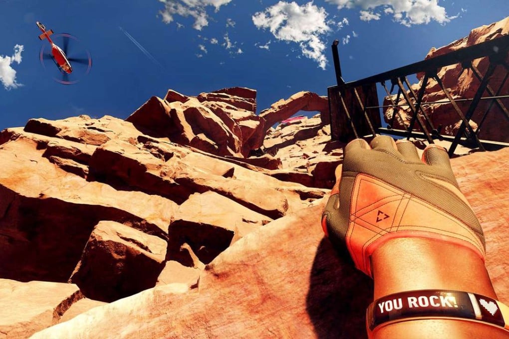 The Climb allows players to scale the Alps and other vertiginous locations. Photo: Crytek