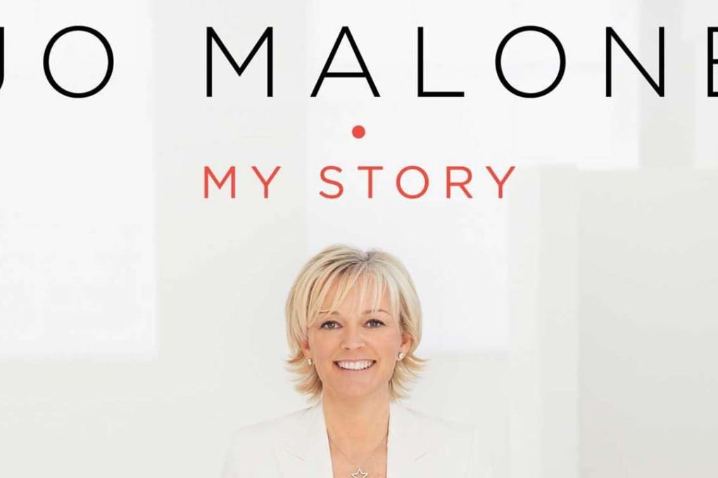 The cover of Jo Malone’s book.