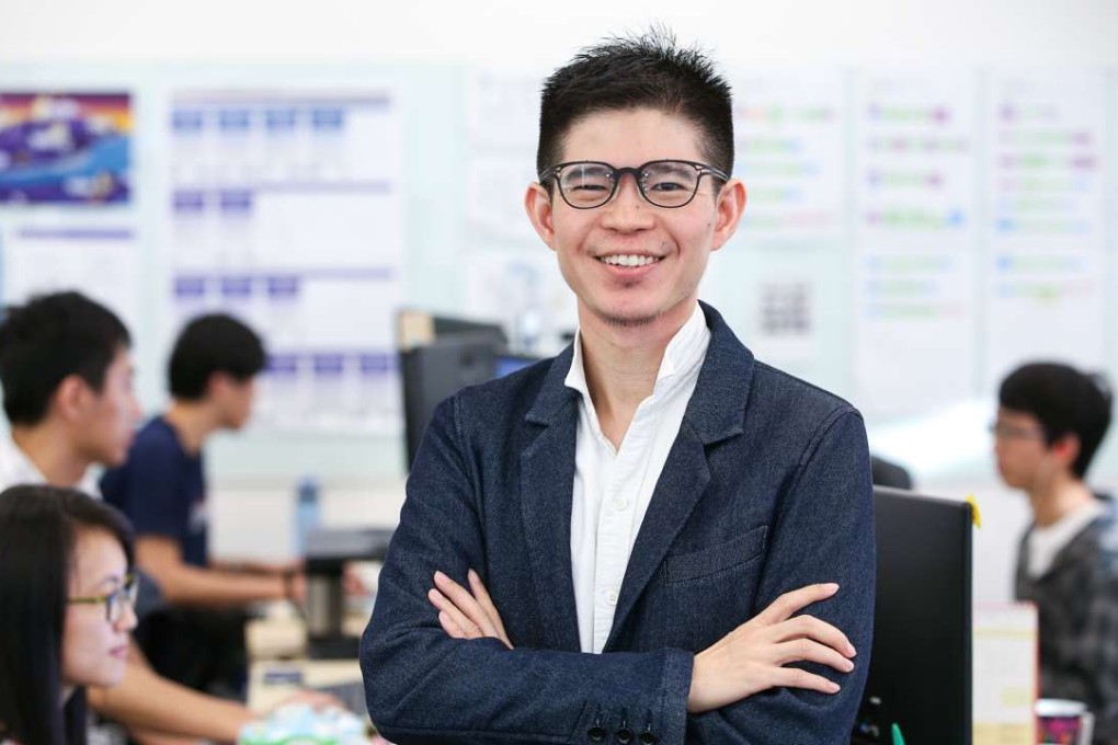 Ken Law Kin-lun, founder of MotherApp, winner of the Young Entrepreneur Award at the recent DHL/SCMP Hong Kong Business Awards. Photo: SCMP