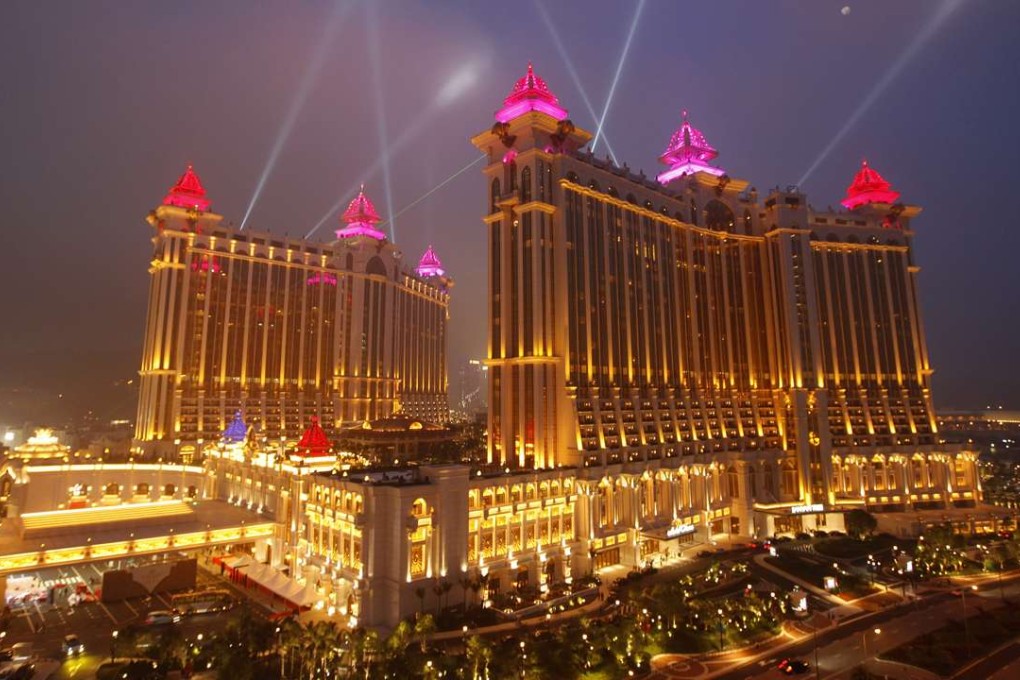 The Galaxy casino complex is near Macau’s Cotai Strip. Photo: AP