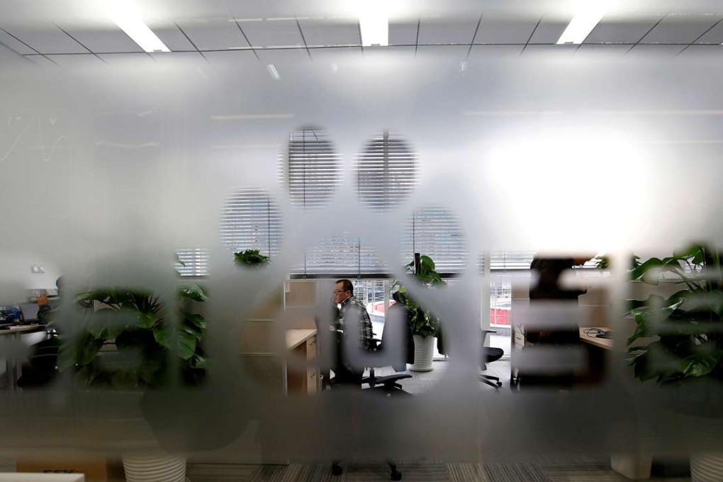 Baidu has teamed up with China CITIC Bank to launch Baixin Bank, in a deal that will leverage its technology and user data. Photo: Reuters