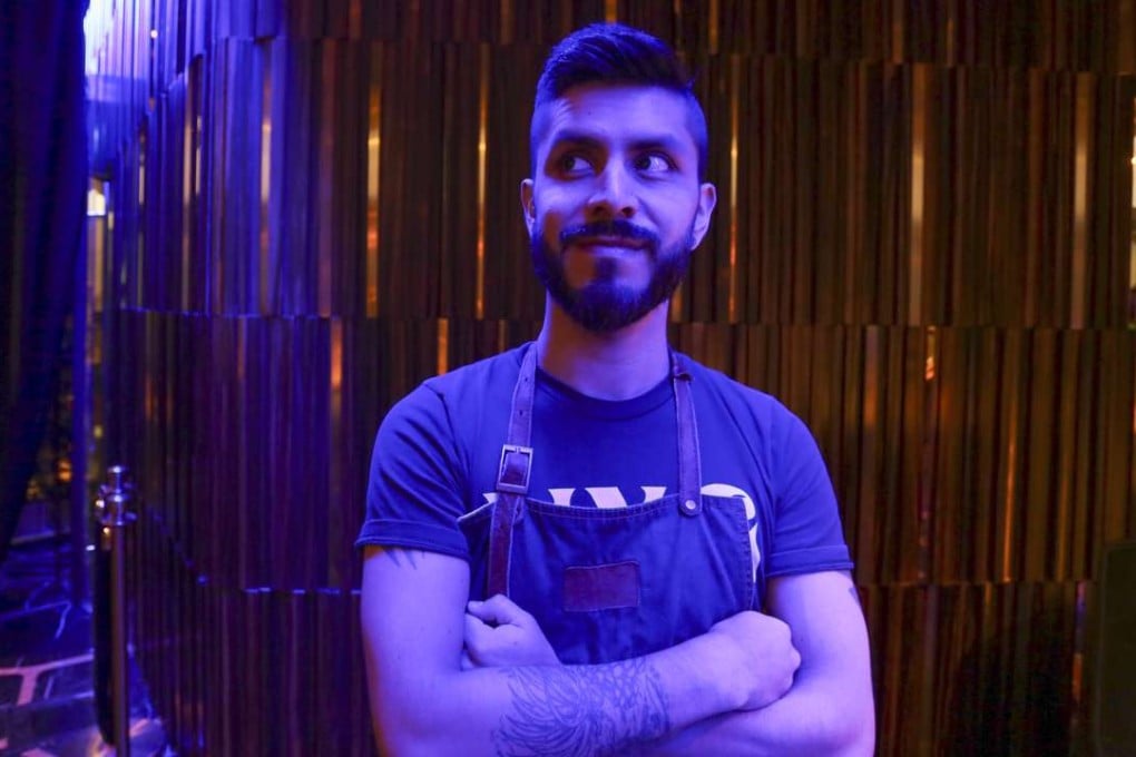 Ivan Avellaneda, general manager of Candelaria in Paris, at Ozone in the Ritz-Carlton Hong Kong. Picture: Jonathan Wong