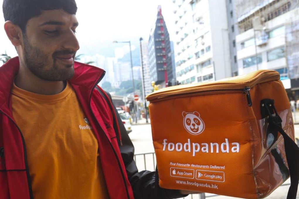 Foodpanda delivers. Photo: May Tse