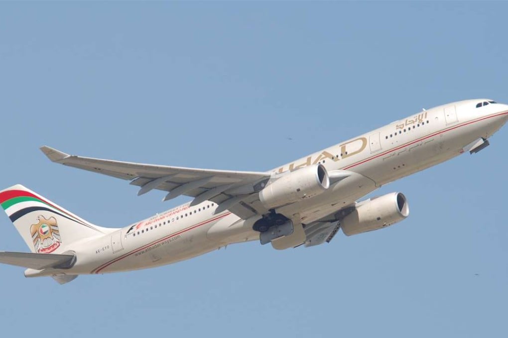 An Etihad Airbus A330 plane. Photo: Handout