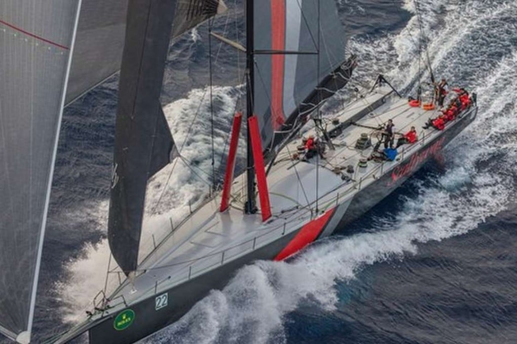 Scallywag during the Sydney to Hobart race. Photo: Rolex