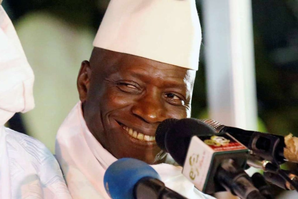 Outgoing Gambian president Yahya Jammeh. Photo: Reuters