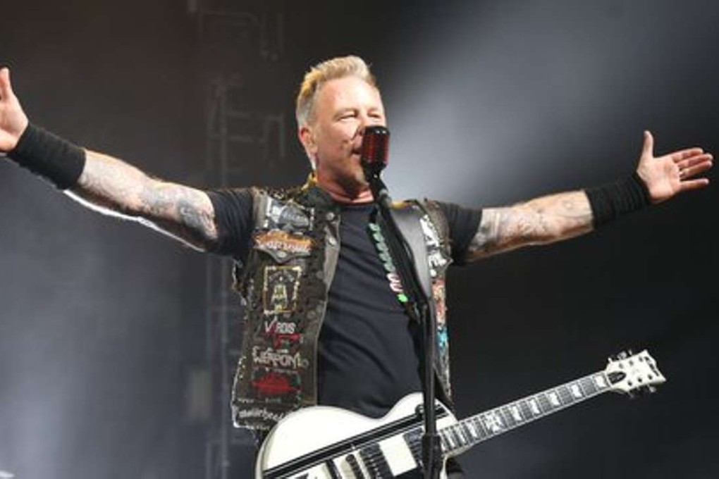 Metallica frontman James Hetfield. Photo: Jarrod Watt