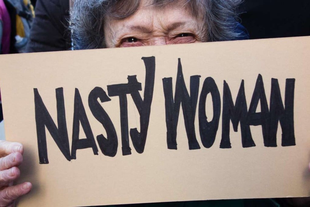 Protesters gather in midtown Manhattan as part of the Women's march vowing to resist US President Trump. Photo: AFP