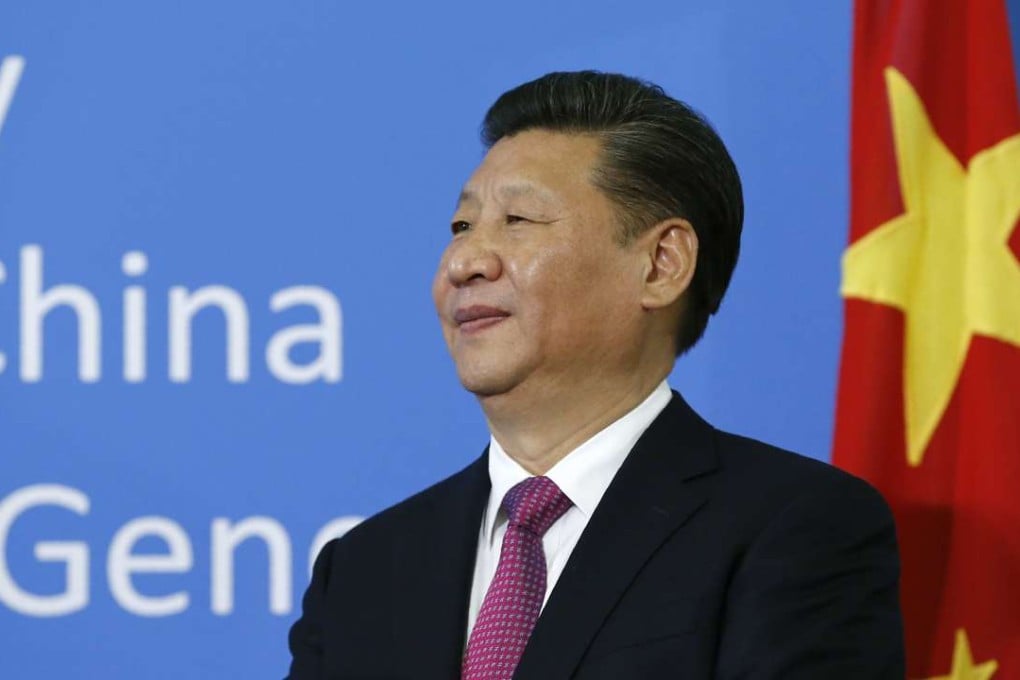 Chinese President Xi Jinping pictured at the UN’s European headquarters in Geneva on January 18. Photo: AFP