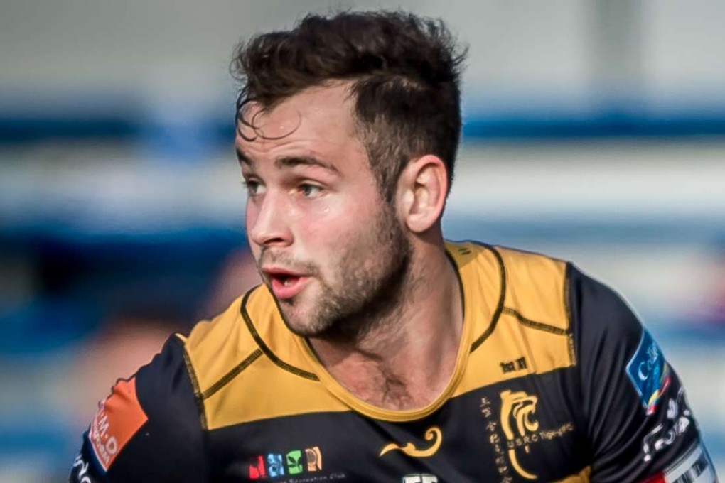 Tigers fly half Robbie Keith looks upfield in his side’s draw with Valley in the Hong Kong Premiership. Photos: HKRU