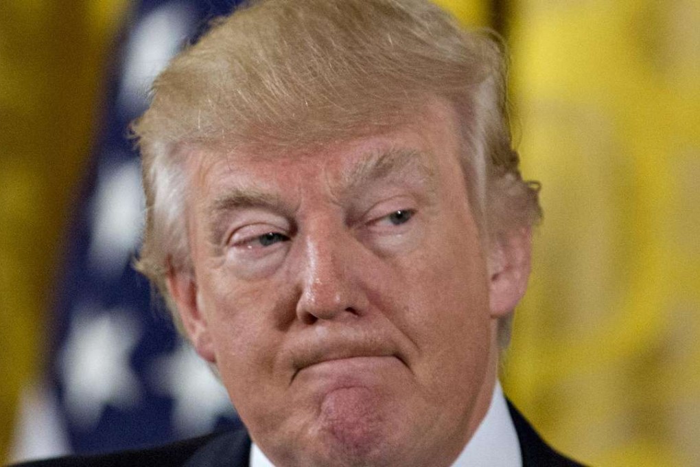 Since he was sworn in on Friday Trump’s White House has been pilloried for lying to the public about crowds at the inauguration, and the president himself for making a campaign-style speech before a memorial to fallen CIA officers. Photo: Bloomberg