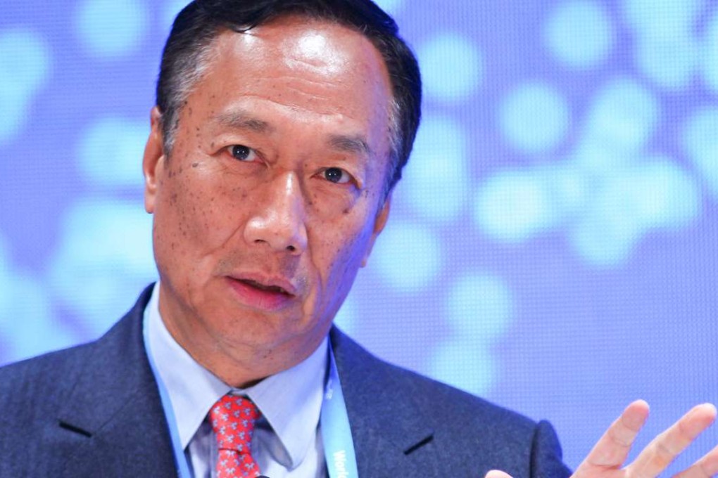 Terry Gou, the chairman and chief executive of Foxconn,. Photo: Simon Song
