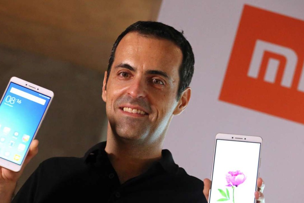 Xiaomi vice president of international Hugo Barra says he has resigned and wants to return to California, citing health reasons for his departure. Photo: Felix Wong
