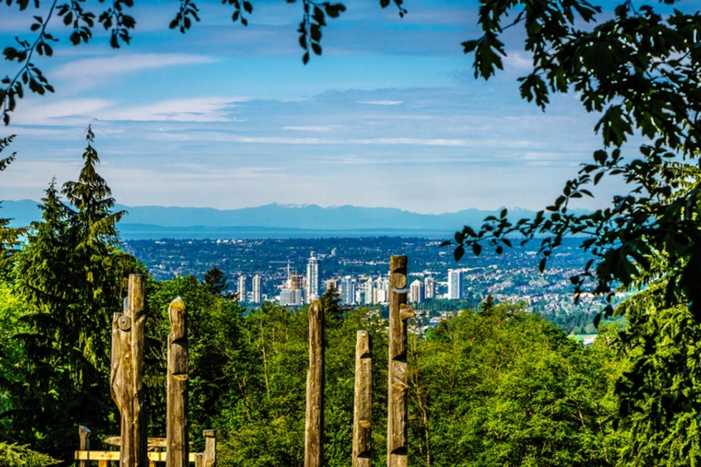 A view of the City of Burnaby as seen from Burnaby Mountain. Young residents across the Lower Mainland say they would prefer to leave the province altogether if they can't live in the region. Photo: Shutterstock