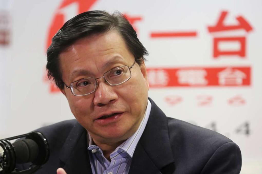 Secretary for Transport and Housing Anthony Cheung Bing-leung said he would not remain in the government for another term. Photo: Edward Wong