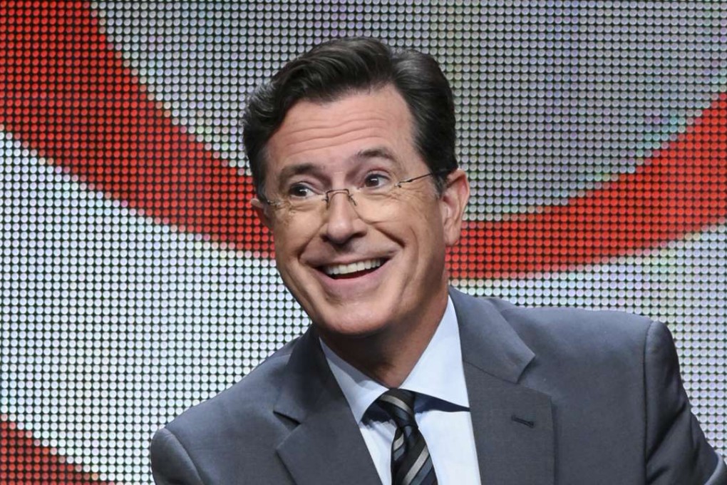 Stephen Colbert will host the annual Emmy Awards telecast, this year to be shown on his home network of CBS on September 17, in Los Angeles. Photo: AP