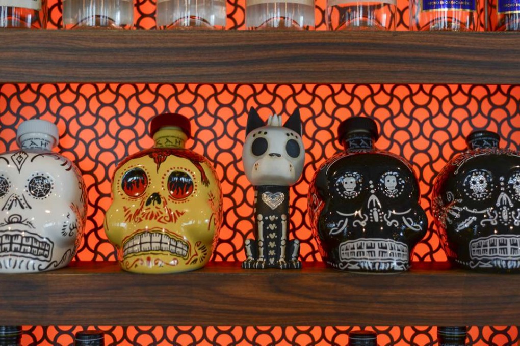 Kah tequila skulls in Mezcalito. Photos: Antony Dickson