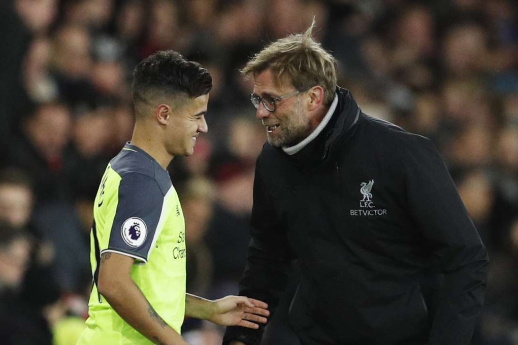 Philippe Coutinho is a key player for Liverpool under Jurgen Klopp. Photo: Reuters