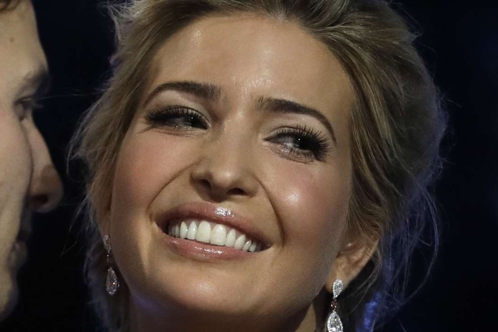Ivanka Trump and her husband Jared Kushner dance at the Freedom Ball. Among some Japanese women, Ivanka Trump is seen as an aspirational figure who has combined motherhood and career while managing to look perfectly put-together all the time. Photo: AP